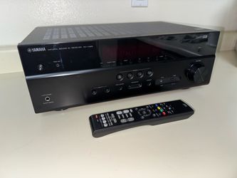 YAMAHA RX-V385 5.1-Channel 4K Ultra HD AV Receiver with Bluetooth