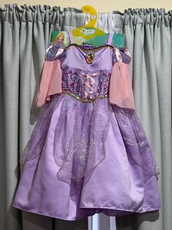 Disney Rapunzel Girls Costume Dress Size Small