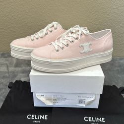Celine Platform Sneakers, Size 38