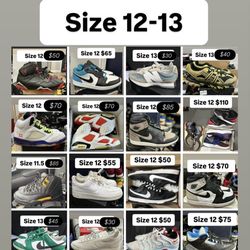 Jordan Nikes And MoreSize 12 Package Deal