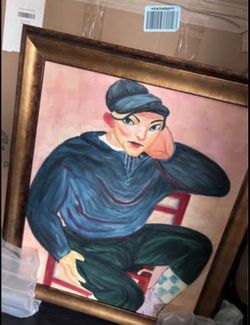 La Pastiche Young Sailor II with Grecian Wine Frame