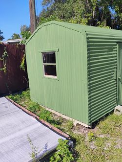 8x12 aluminum shed