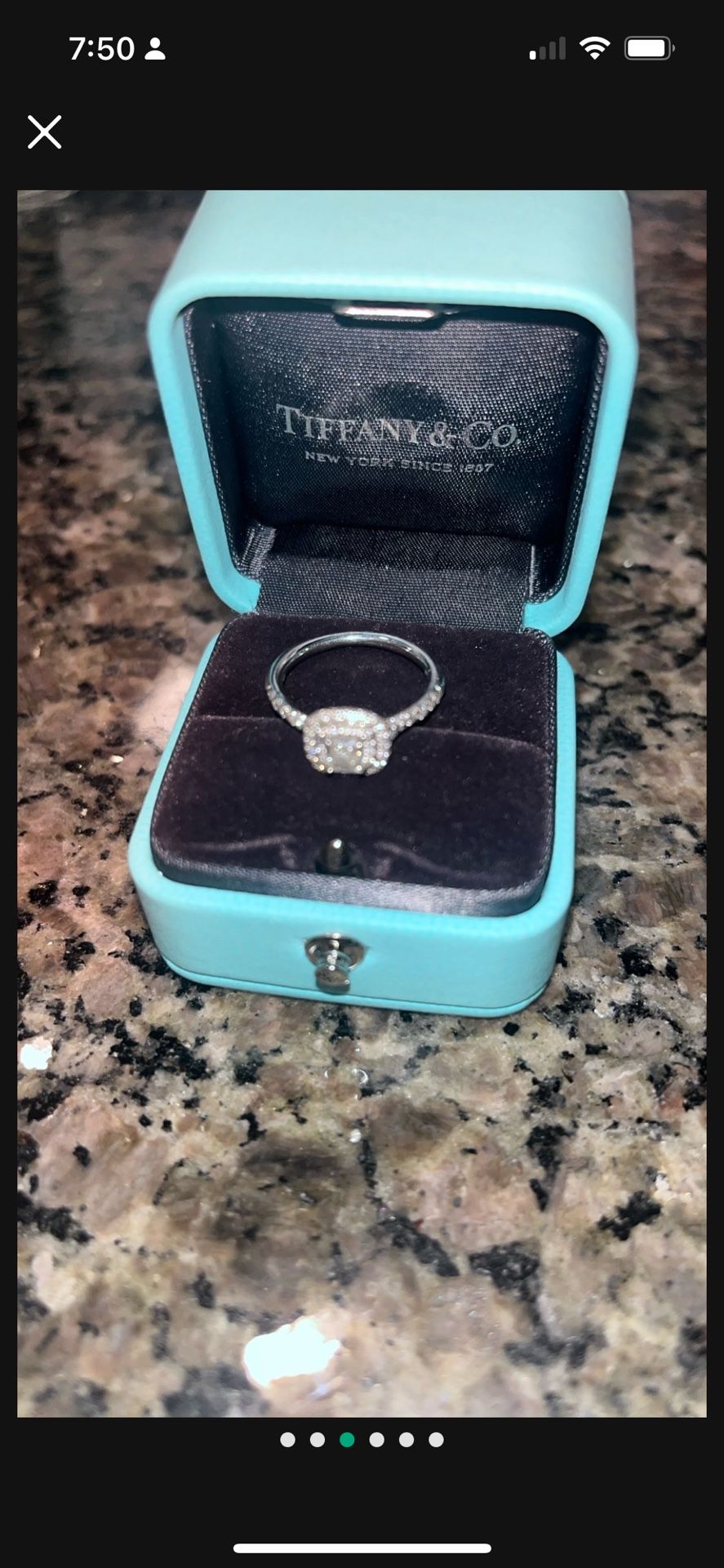 Tiffany Co Ring engagement ring