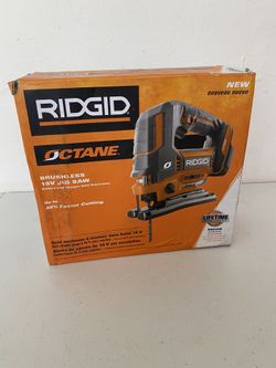 RIDGID 18-Volt OCTANE Cordless Brushless Jig Saw (Tool Only)