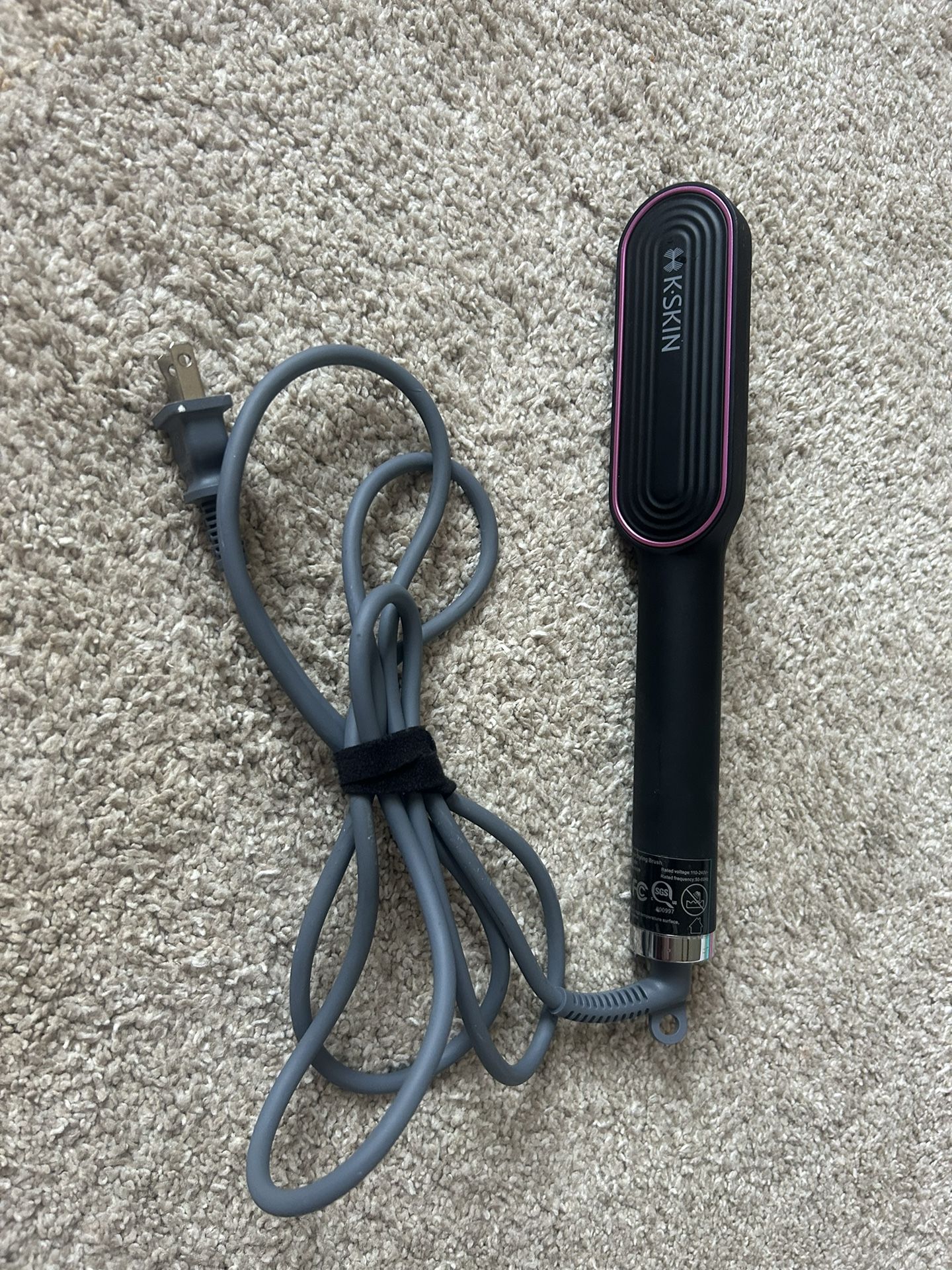 Karin Hair Straightener Iron Brush 