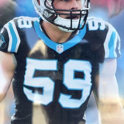 Luke Kuechle Autographed glove