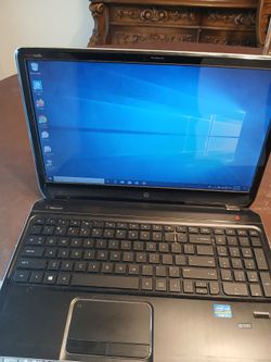 Hp dv6 15.9 "" 2.3 ghz i7 processor 8 gb ram 1 trb ssd windows 10 office 10