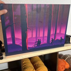Stranger Things- Upside Down Metal Poster