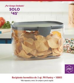 Hermético 5qt Princess House 