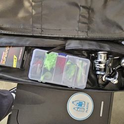 Folding Small Fishing Poll And Kit