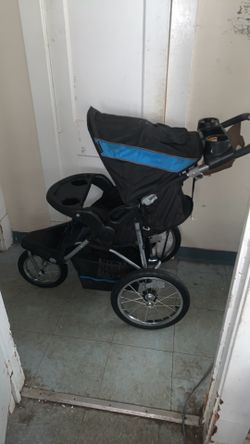 Baby stroller with bike tires 🛞