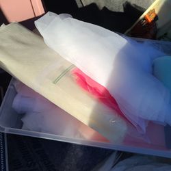 Bundle Of Tule Remnants