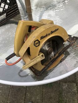 Black and decker circular saw