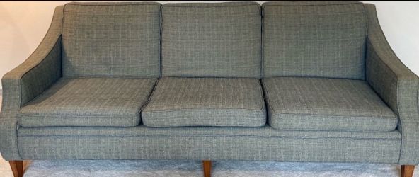 Mid-century modern style 3-seat sofa