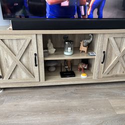 Barn style TV stand