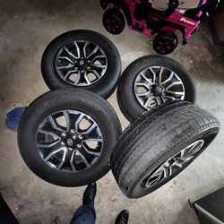 Wheels for sale! sizes are P265/65 R17 110s