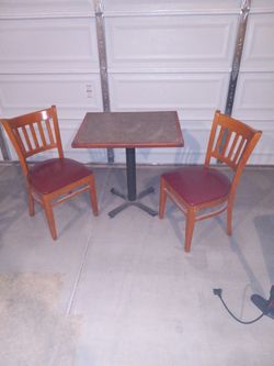 Restaurant Table And Chairs