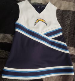 2t Toddler Charger Cheer Outfit