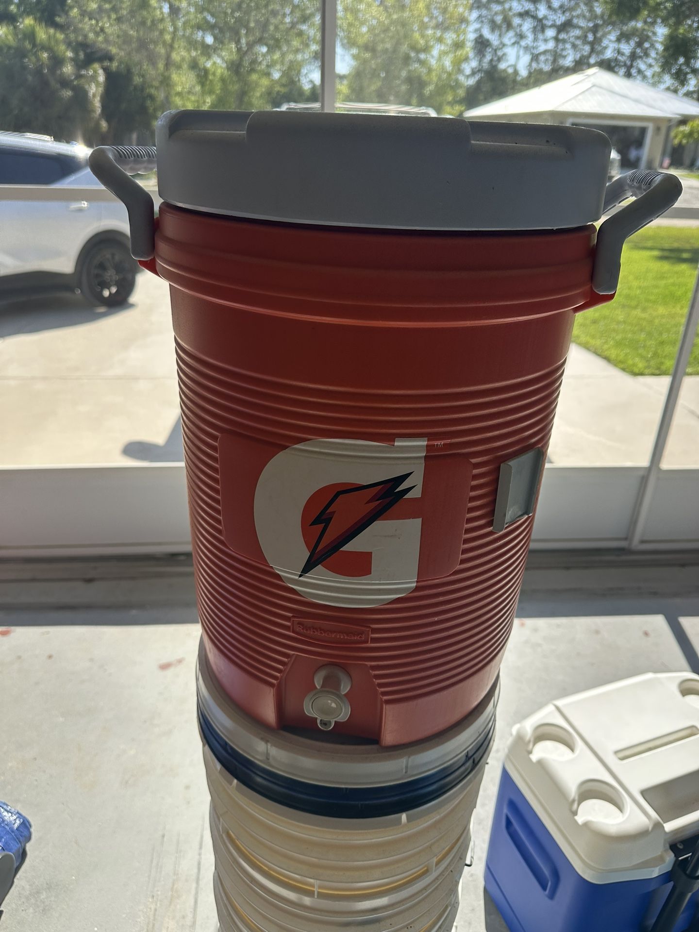 5 Gallon Gatorade, Water Jug
