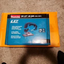 New jig Saw Makita,  mod. XVJ 03 , 18V. 