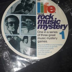 Life Cereal Mystery Record 1986