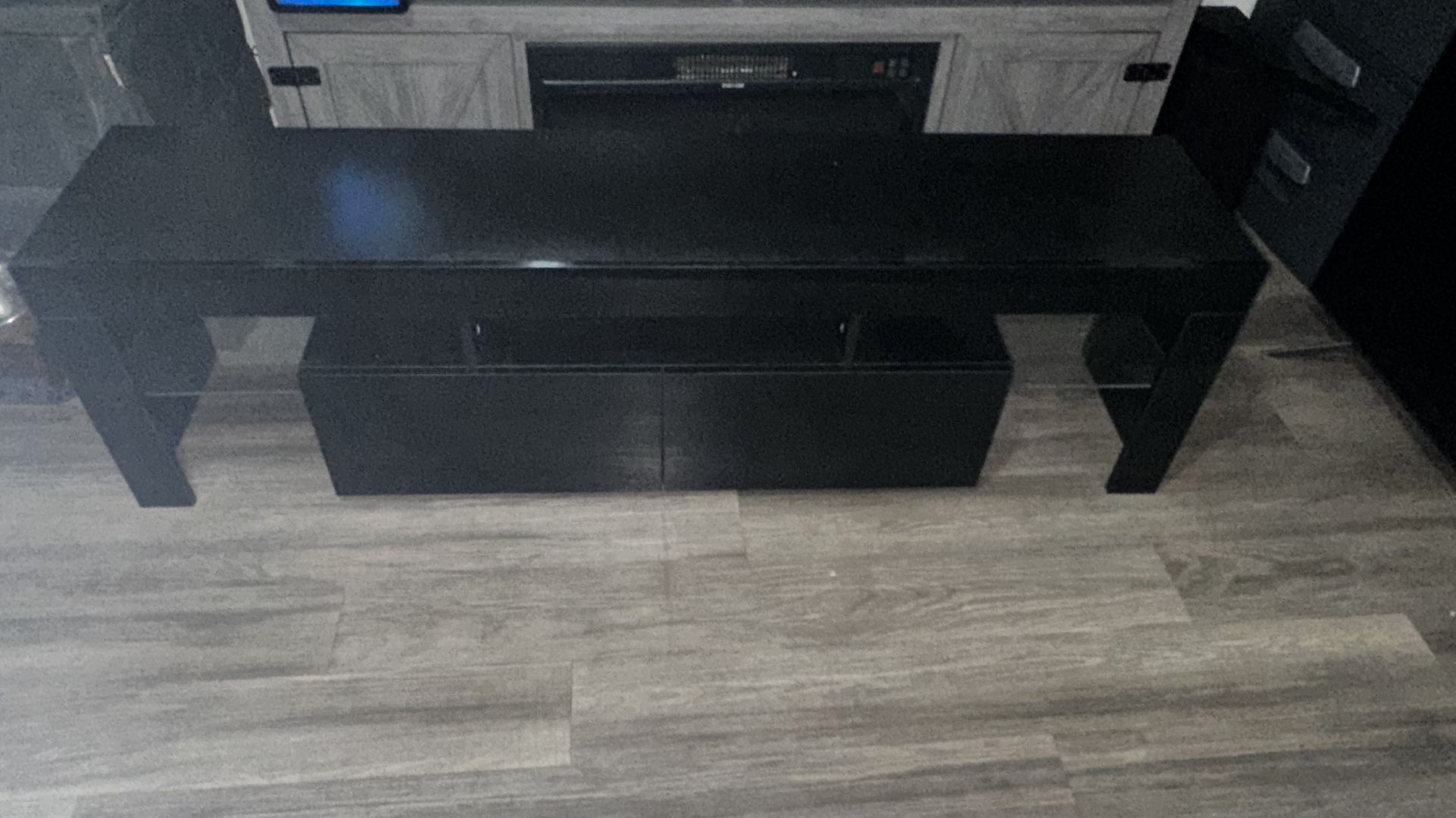 Black TV Stand Up To 75”