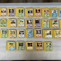 Pokemon Cards Base Set Vintage