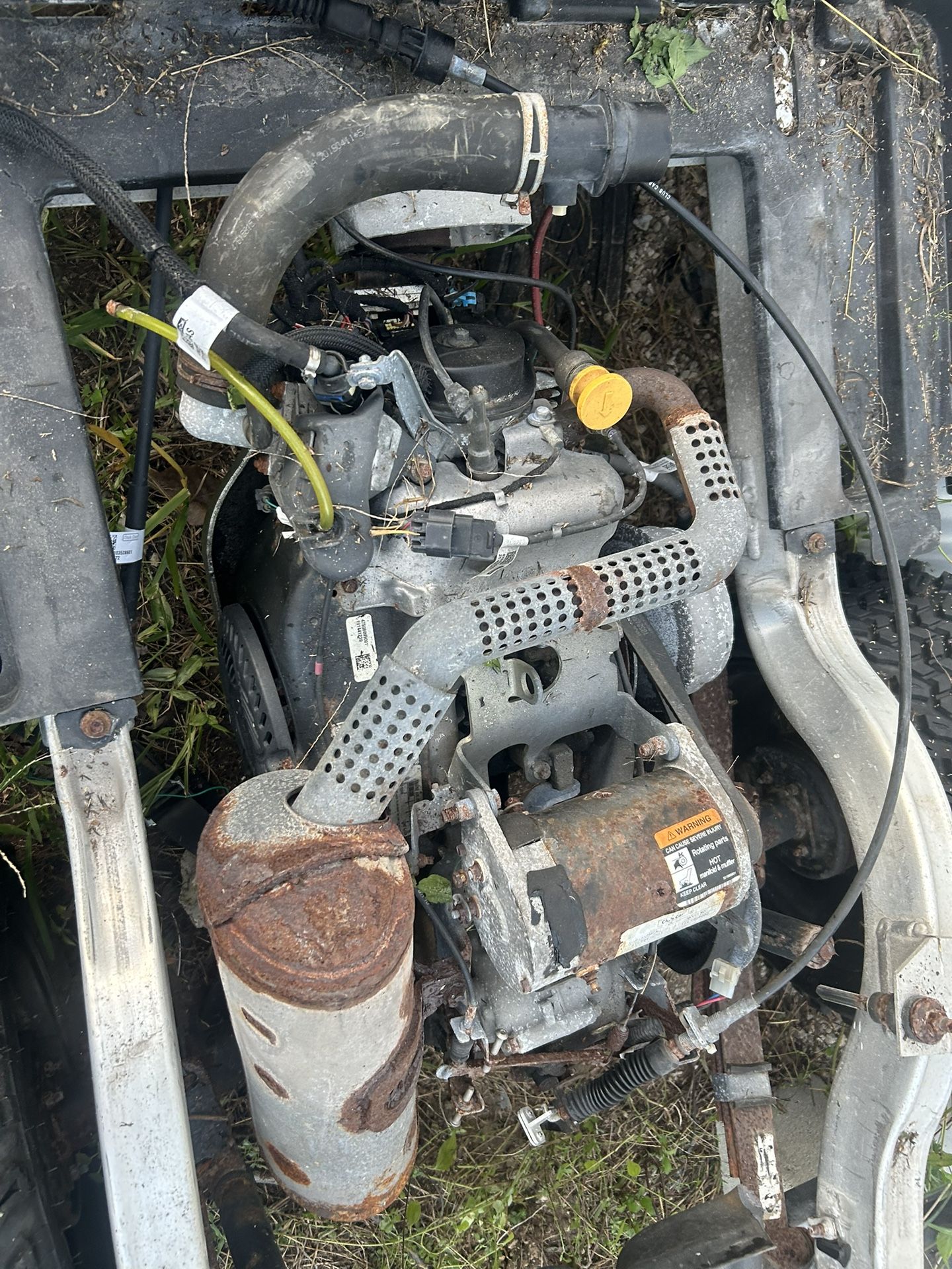 2020 Club Cart Gas Engine EFI 