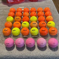 Golf. Balls.  NITRO   35. Balls. 