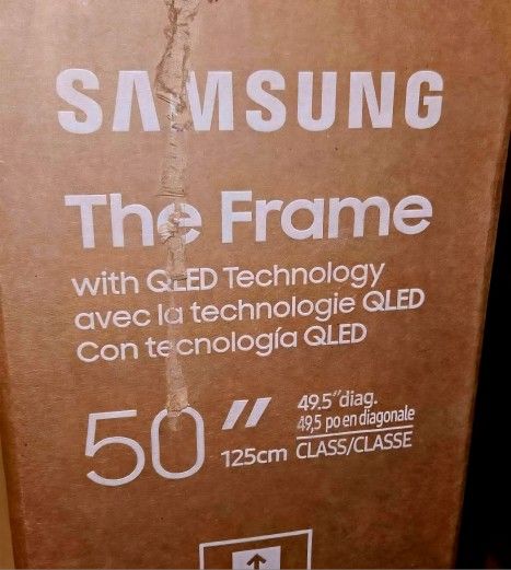 50 Inch Frame Samsung Smart TV 4K UHD New in the box.