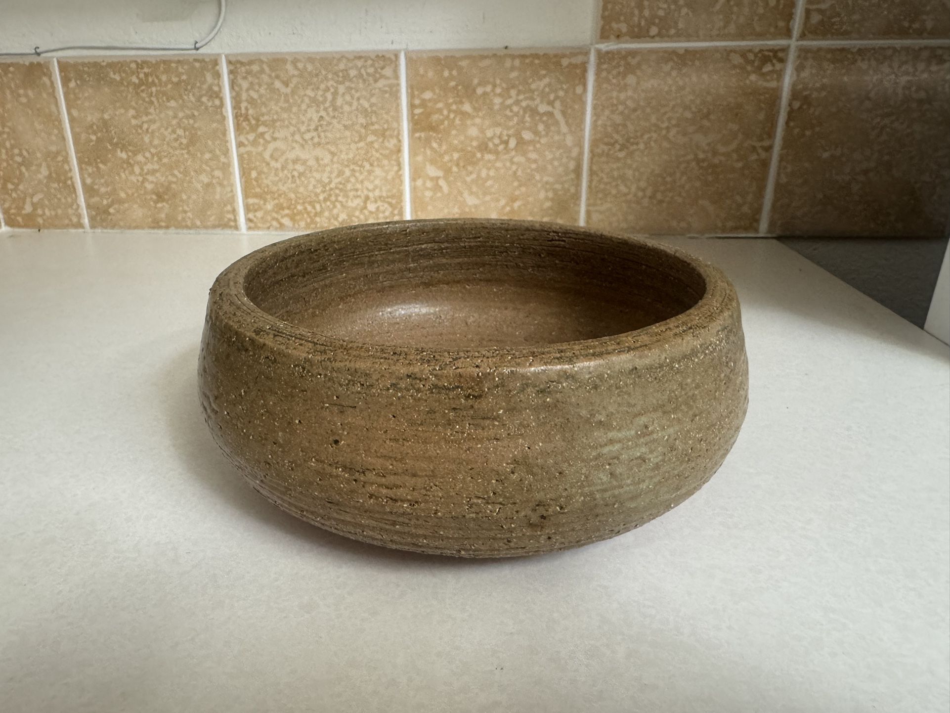tea bowl, also known as a "chawan,