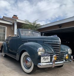 1939 Plymouth P8 Rumble Seat Convertible