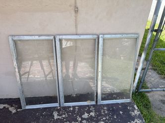 3 Windows 20.00 EACH