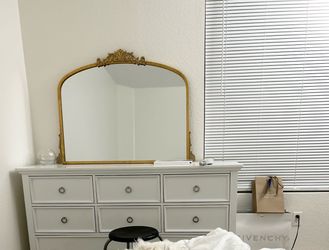 White dresser