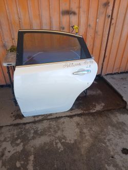 2013-2018 NISSAN ALTIMA REAR DOOR DRIVER SIDE COMPLETE OEM