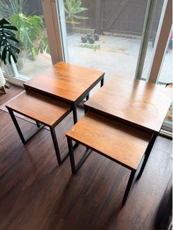 West Elm Streamline Nesting Side Table