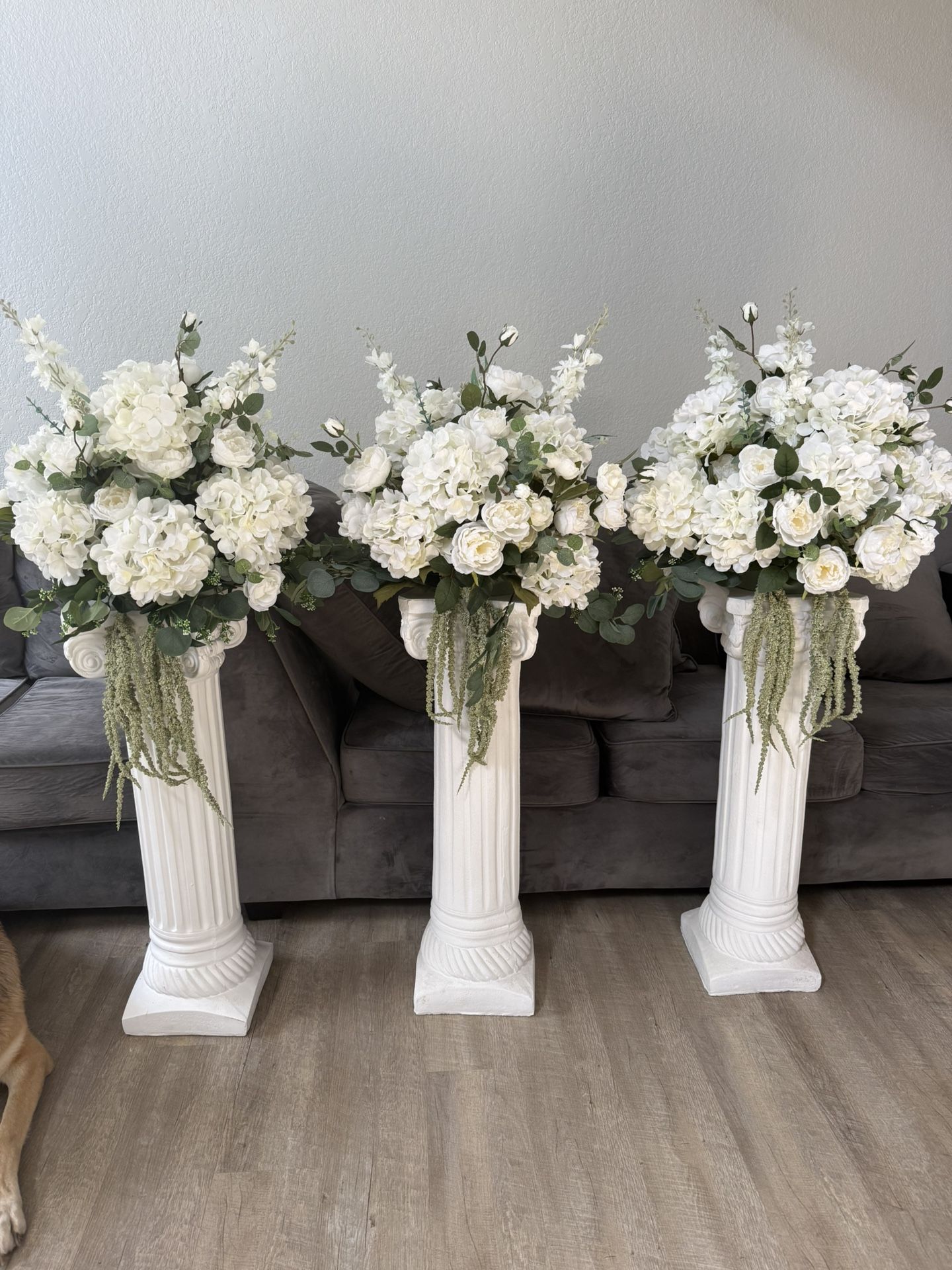 Flower Pillars