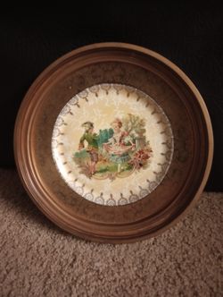Vintage Porcelain Decorative Plate