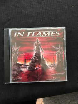 Autographed IN FLAMES colony CD