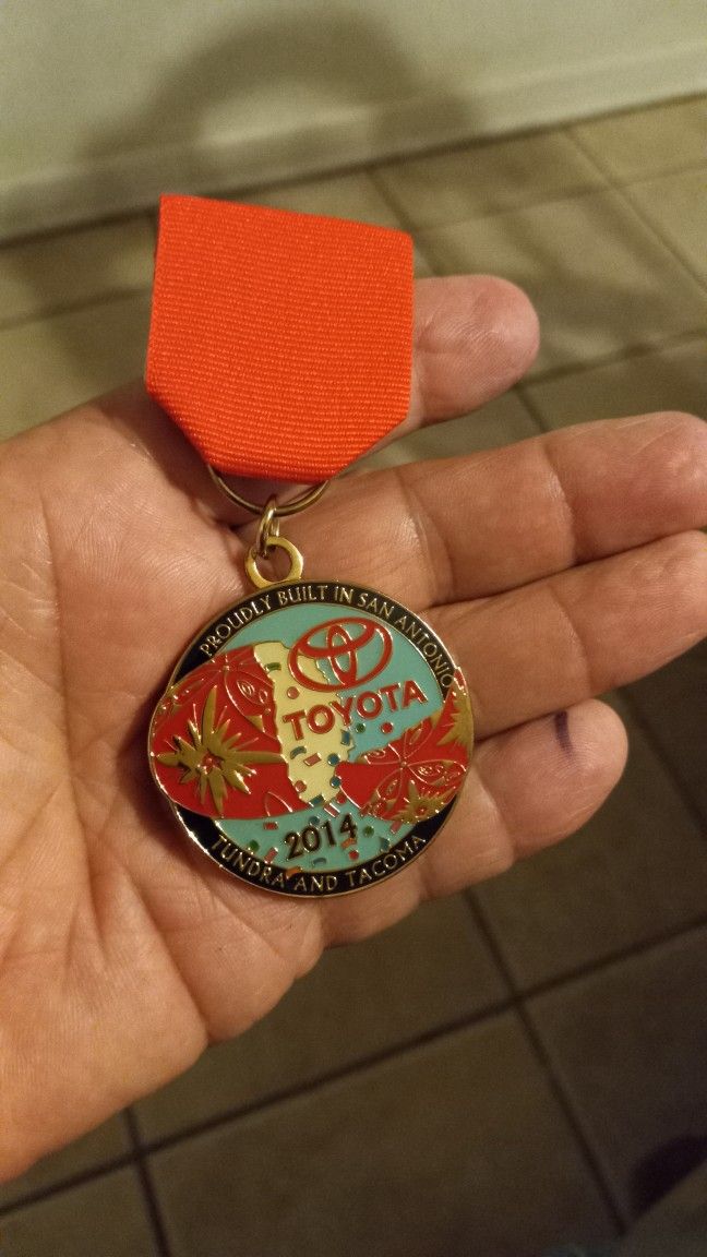 Fiesta Medal TOYOTA 2014 Fiesta Medal