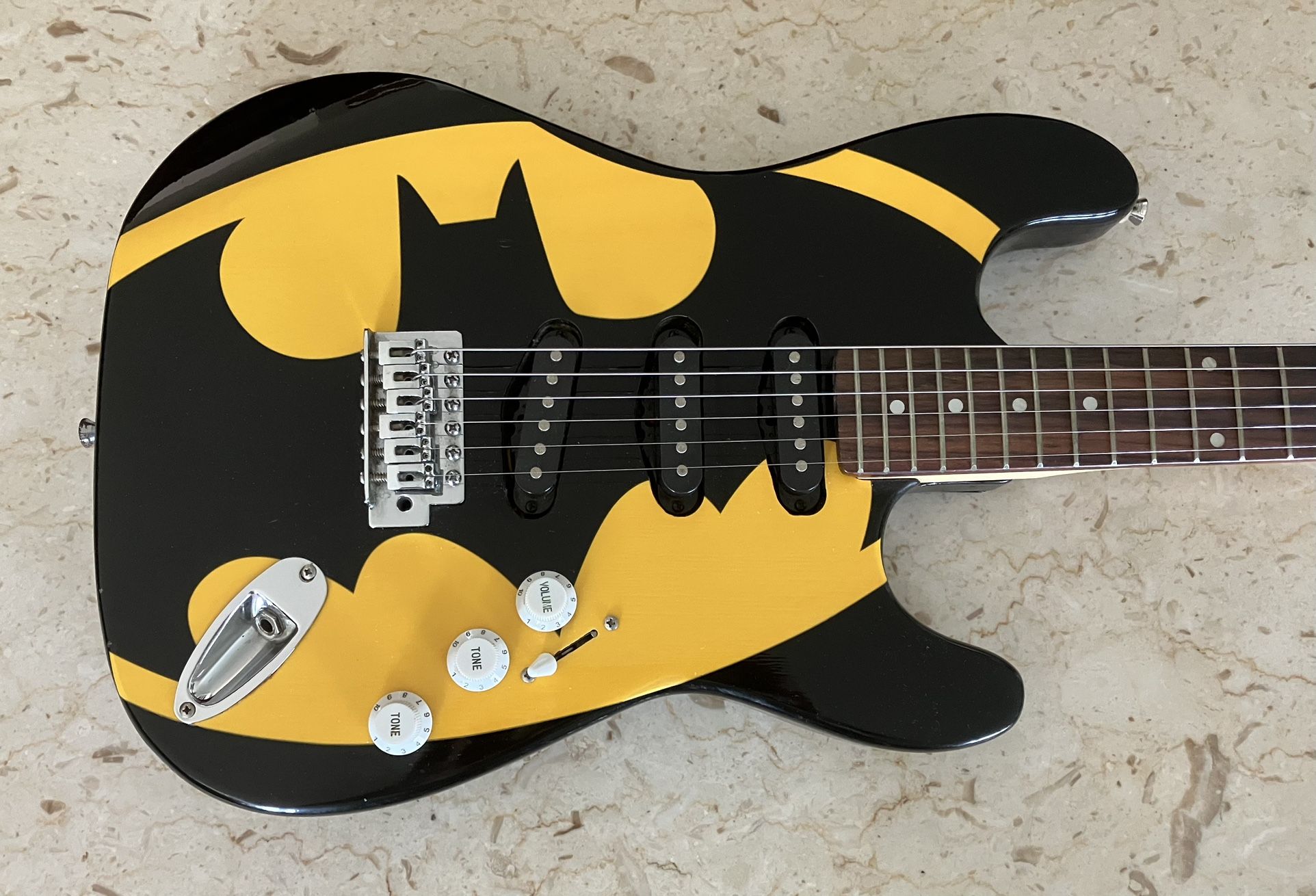 Batman Electric Guitar DC Comics