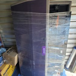 King Size Purple Adjustable Bed Frame