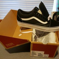Vans Black Size 10.5 Brand New Never Tried On 