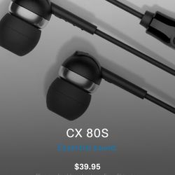Sennheiser CX 80S earphone