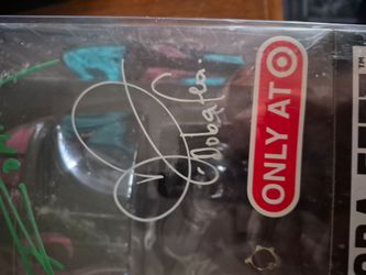 Signed Target Exclusive Funko Pop in Protector Case