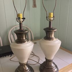 Refinished Antique Lamps!!