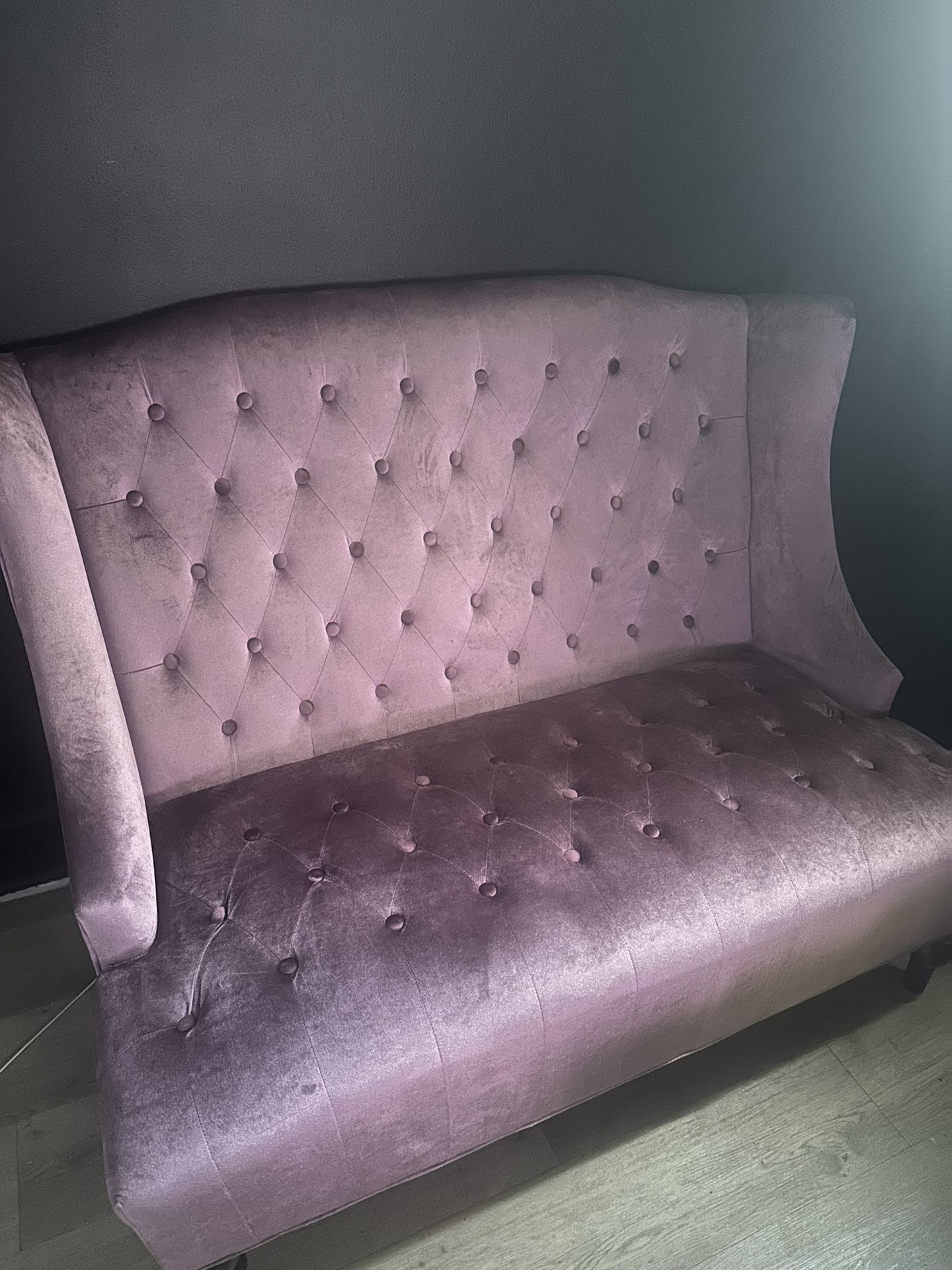 Tufted Couch Loveseat