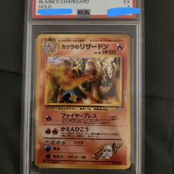 Pokemon slabs****
jap. Blaine's Charizard
jap.Rocket Blastoise 
