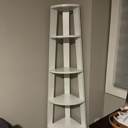 6 Tier Corner Accent Shelf
