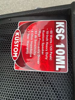KSC 10ML passive speaker